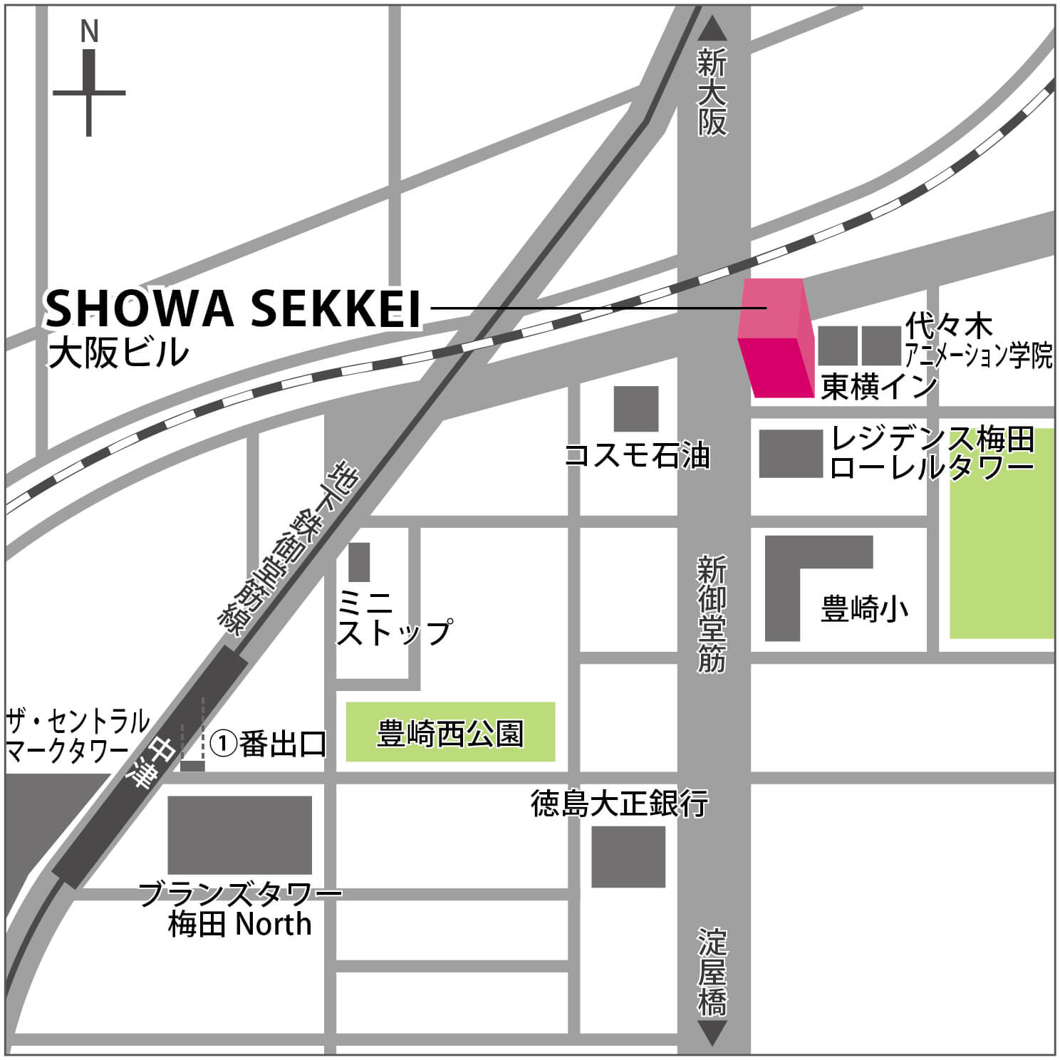 本社地図