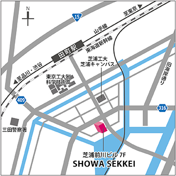 東京事務所地図